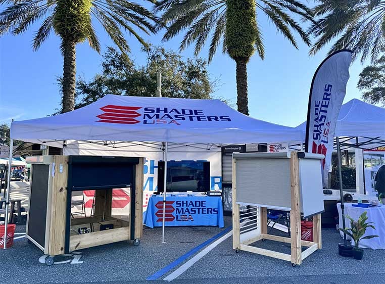 Shade Masters USA market stall
